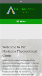 Mobile Screenshot of farhorizons.org